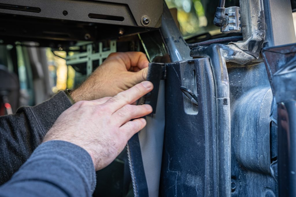 Installing Cargo Side Covers Bronco
